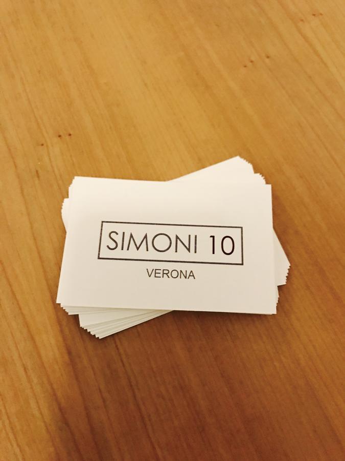 Simoni 10 Hotel Verona Eksteriør billede